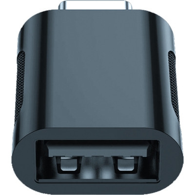 Дата кабель OTG USB-C to USB-A Space Grey Armorstandart (ARM69356) Винница - изображение 3