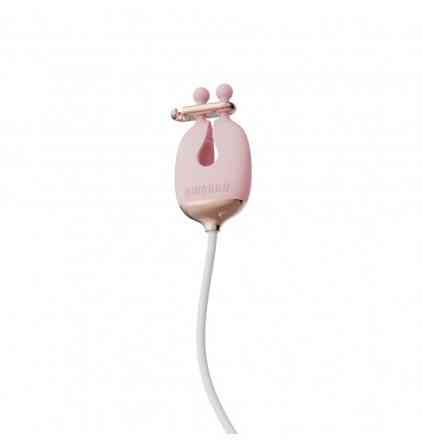 Зажимы для сосков с вибрацией Qingnan No.2 Vibrating Nipple Clamps Pink Sex Aura Киев