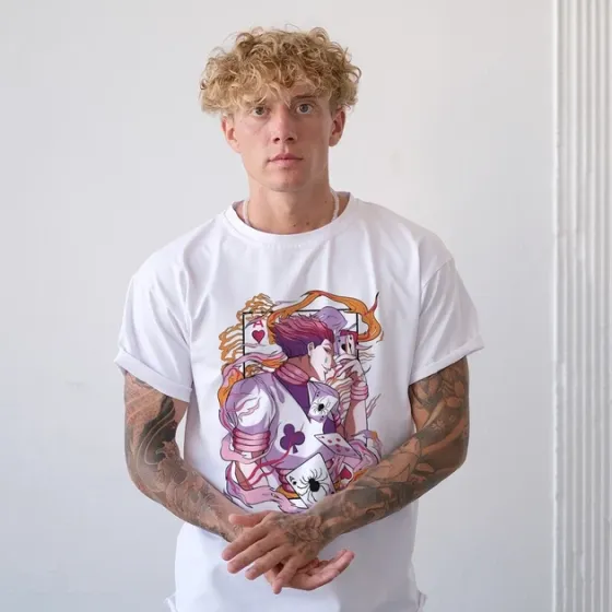 Футболка для подростка мальчика с принтом Хісока WE Размер 160 Anime10119 Днепр