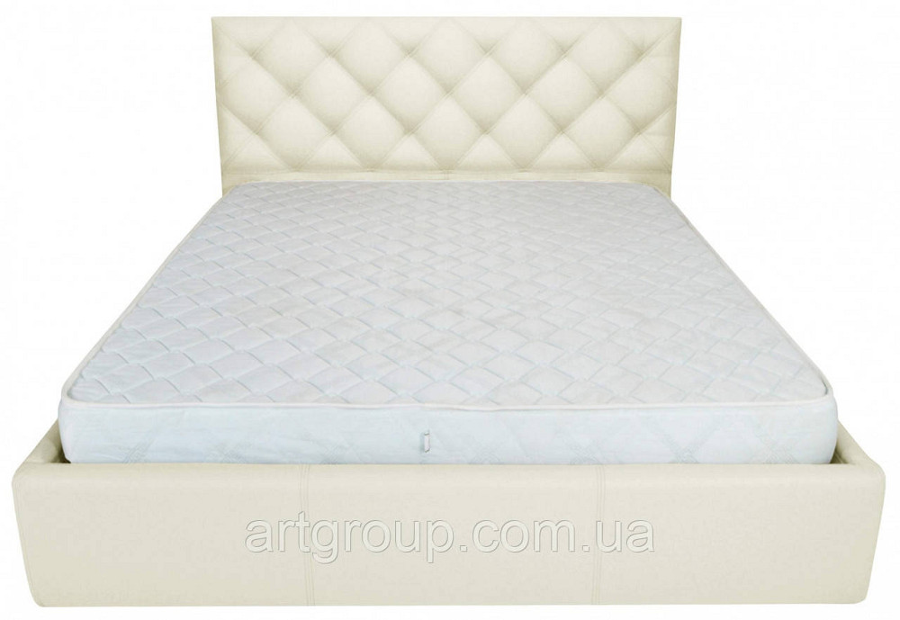 Кровать Двуспальная Bristol Comfort 160 х 190 см Fly 2200 A1 С подъемным механизмом и нишей для белья Белый Днепр - изображение 17