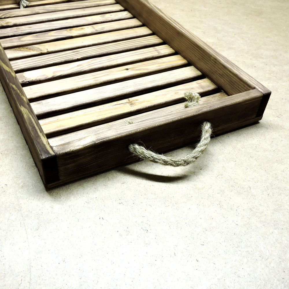 Піднос дерев'яний "Буйон" капучино Миколаїв - фото 8