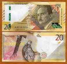 Перу / Peru 20 Soles 2019(2022) Pick NEW UNC Полтава