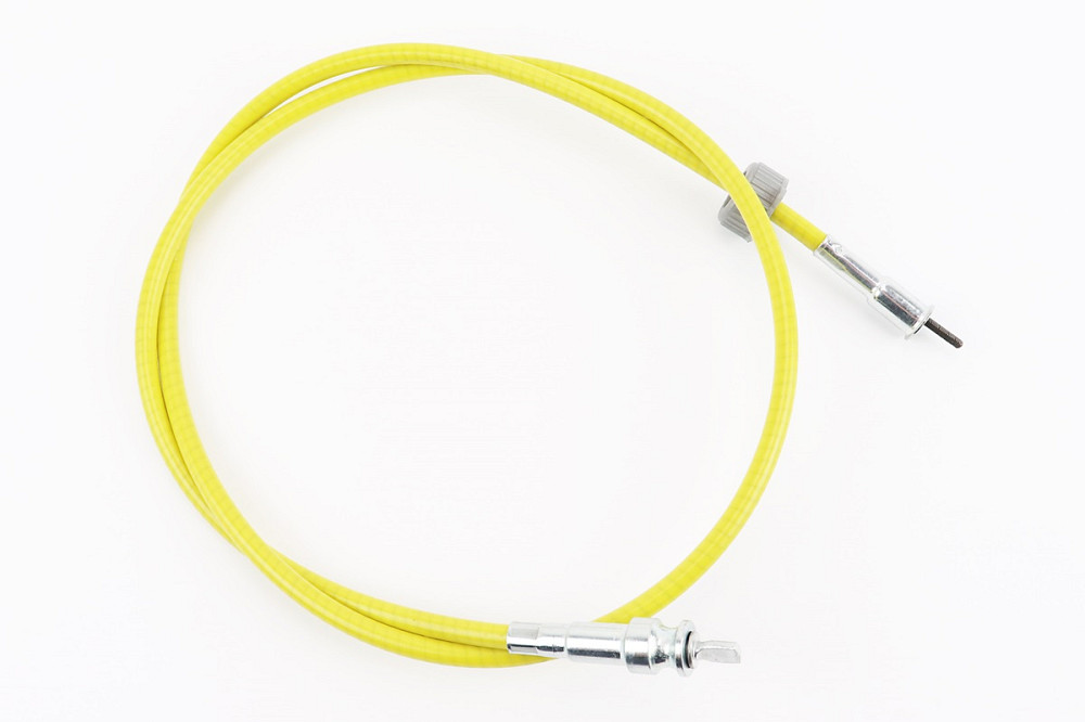 Трос спідометра (квадрат-лопатка, гайка-шток) (трос 115см; кожух 112см) жовтий Киев - изображение 1