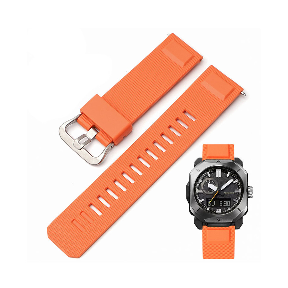 Ремінець для Casio Pro Trek PRW-6900Y Orange SI SBR Київ - фото 2
