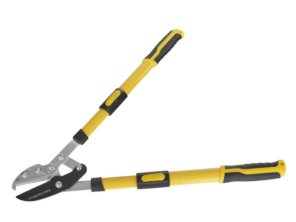 Гілкоріз "John Gardener" тип лез ковадло, шарнірний, телескопічні ручки, для гілок до 55мм Київ - фото 3