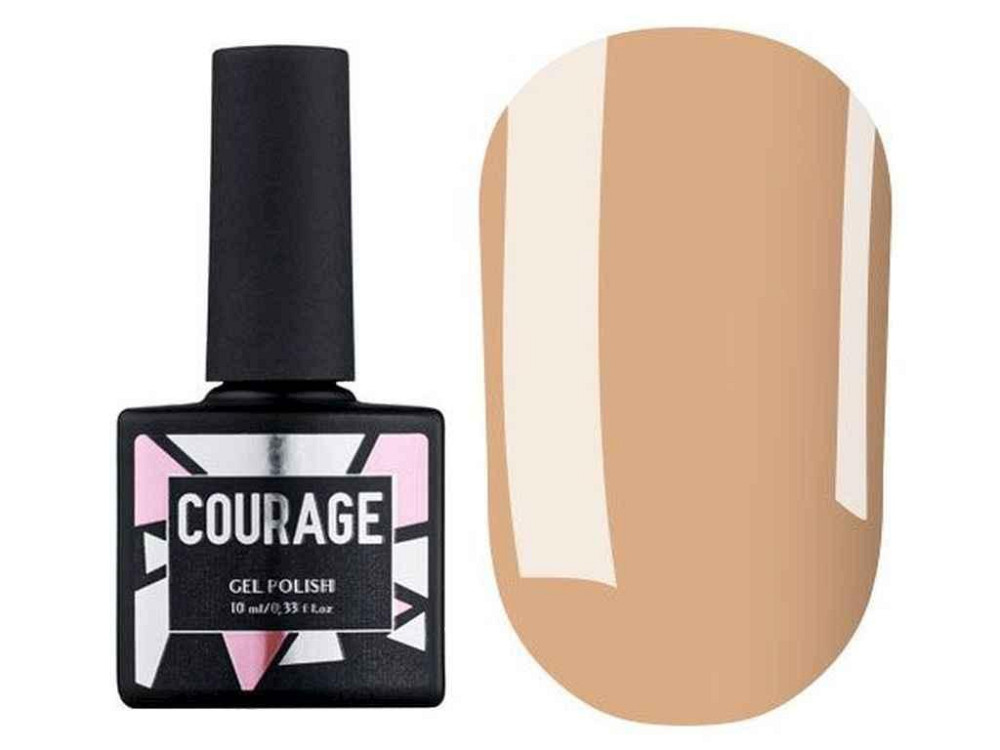 Гель-лак 10мл для нігтів №049 Карамельний ТМ COURAGE Київ - фото 1