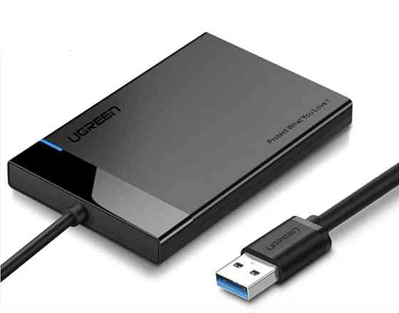 Зовнішній карман UGREEN US221 2.5 Inch Hard Drive Box(UGR-30847) (UGR-30847) Київ