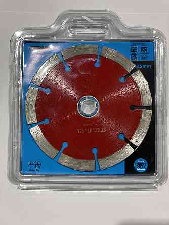 Диск сегментний відрізний, алмазний 125 мм, 22-24% Мукачево