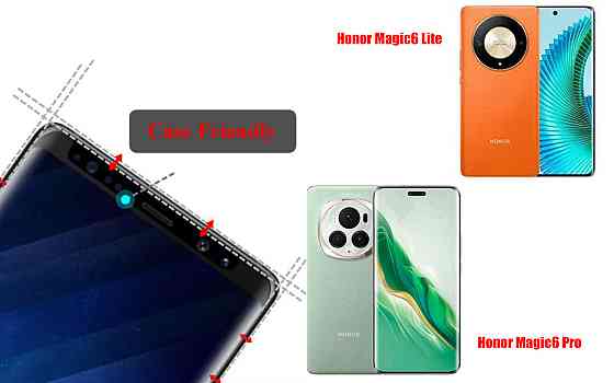 Защитное стекло HyperGlass Pro для Honor Magic6 Lite, Honor Magic6 Pro – максимальная чувствительность и Киев