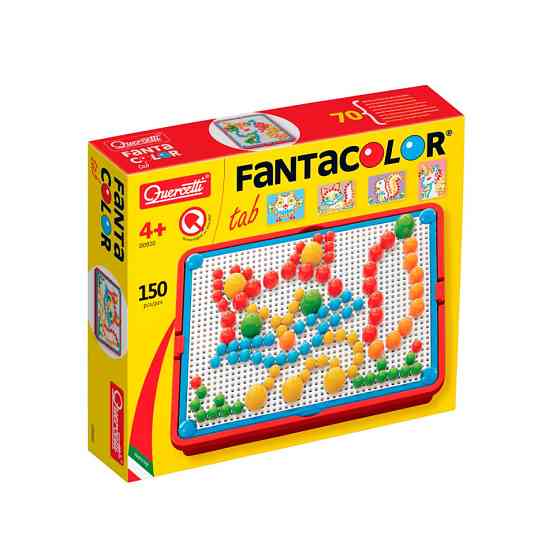 Розвиваючий набір мозаїки Quercetti 0920-Q, дошка 22х16 см 160 штук Вінниця