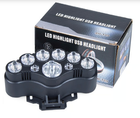 Налобный фонарь USB Headlight SH-T09 Винница - изображение 6