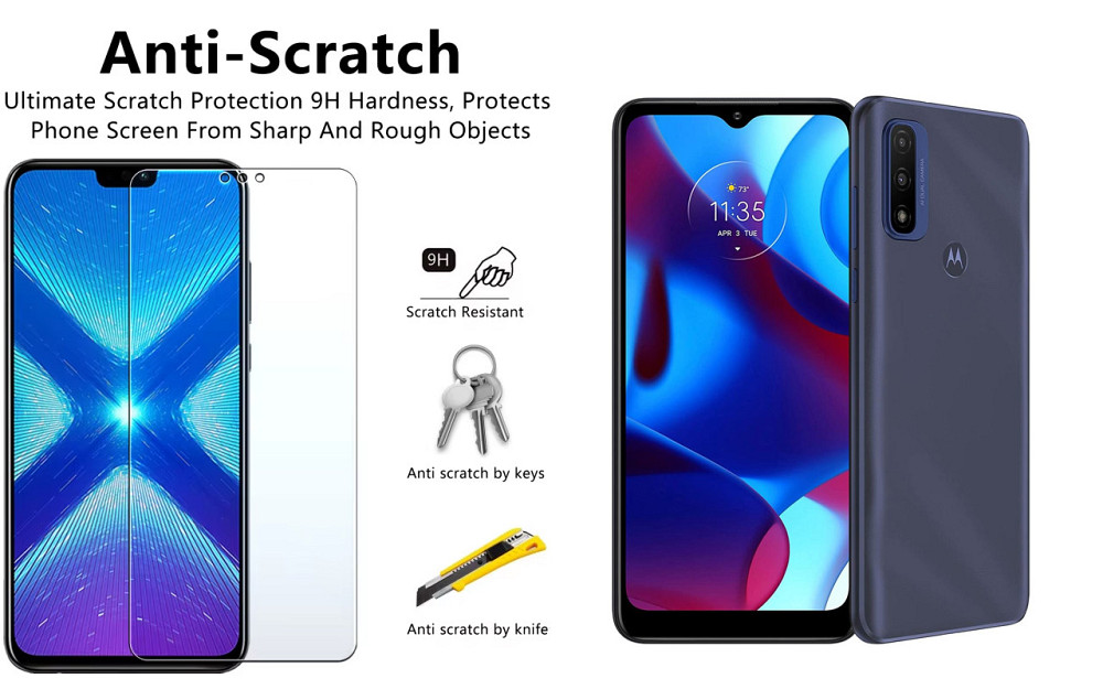Захисне скло NeoGlass для Motorola Moto G Pure – надпрозоре та стійке Київ - фото 1
