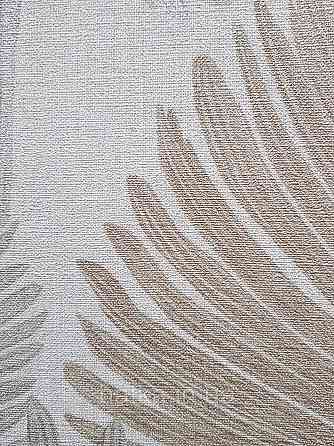 Шпалери вініл на флізеліні AS creation Metropolitan stories By Time 0,53х10 листя папороті золотисті бежеві Київ