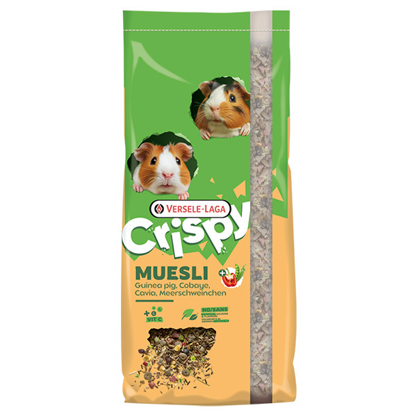 Versele-Laga Crispy Muesli Guinea Pigs ВЕРСЕЛЕ-ЛАГА КРІСПІ МЮСЛІ МОРСЬКА СВИНКА мюслі корм для морських свинок Київ - фото 1