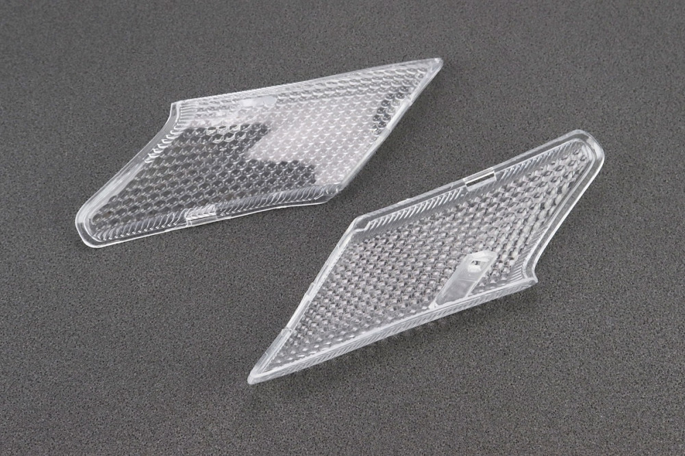 Yamaha JOG NEXT ZONE "скло"- поворотів передніх к-кт 2шт (під бараб. гальмо), прозорі Київ - фото 1