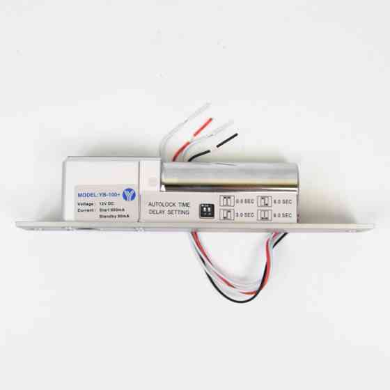 Ригельний замок YB-100+ врізний для системи контролю доступу з таймером Киев