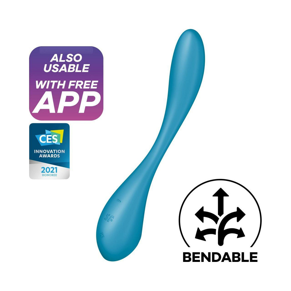 Универсальный смарт-вибратор Satisfyer G-Spot Flex 5+ Petrol Sex Aura Киев - изображение 1