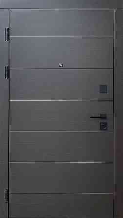 Входные двери Форт-М Трио Горизонталь венге темный горизонт/белый мат 960 Киев