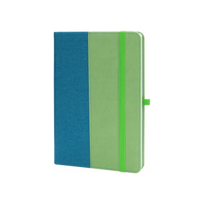 Книга записна Optima А5 COMBI-18, тверда обкладинка, гумка,лінія (O20125-18) Вінниця - фото 1