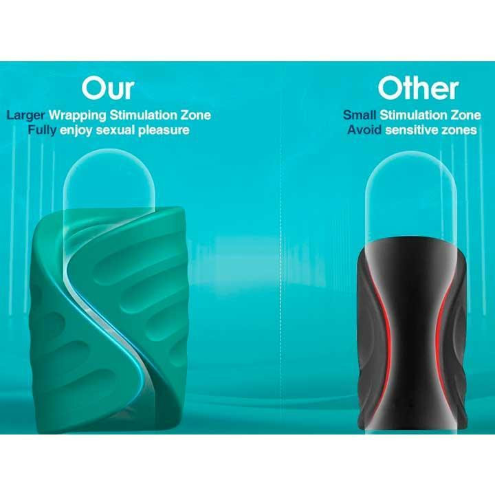 Смарт насадка — мастурбатор на пеніс із вібрацією Love Spouse Вінниця - фото 14