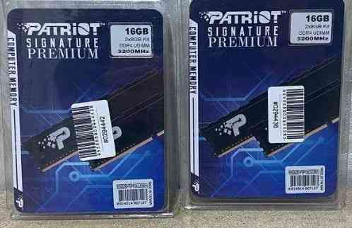 Память для Компьютера: PATRIOT 16Gb.DDR4 3200 MHz. Line Premium Киев