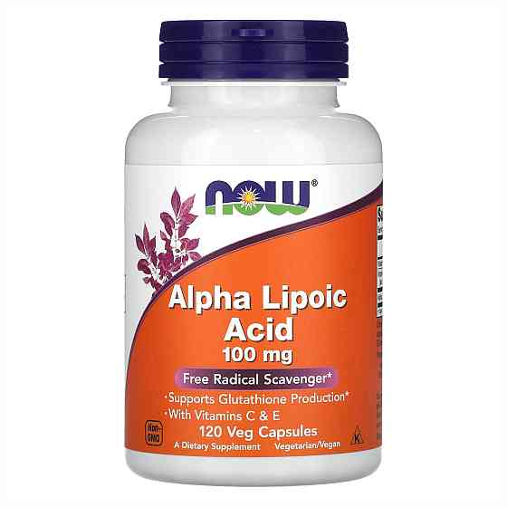 Alpha Lipoic Acid 100mg - 120 vcaps Киев