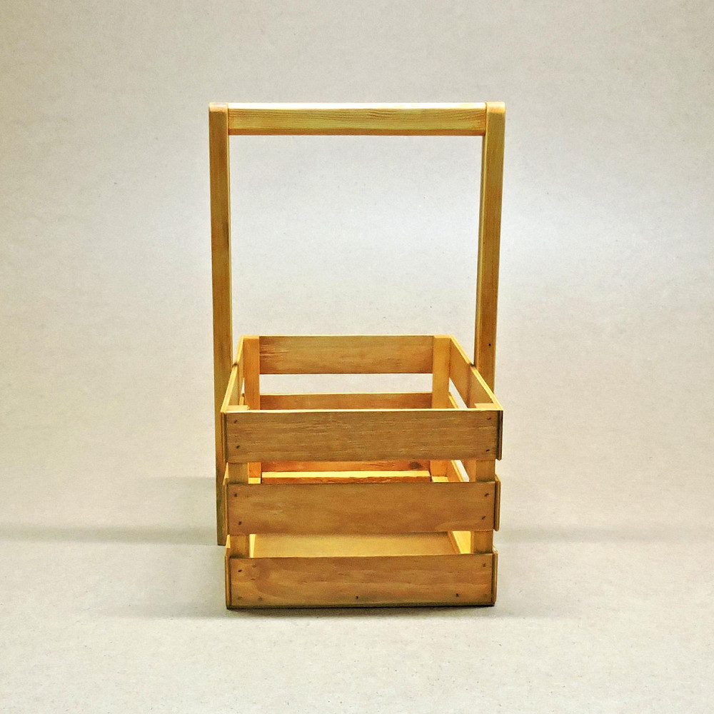 Подарунковий кошик "Шеллі 18х30" каррі Миколаїв - фото 2