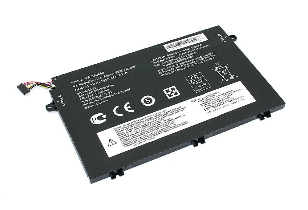 Аккумулятор для ноутбука Lenovo L17L3P52 ThinkPad E485 11.1V Black 3600mAh OEM Винница - изображение 1