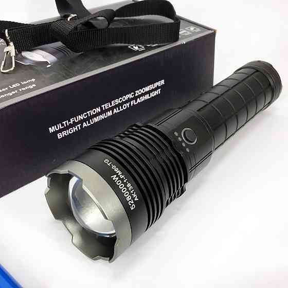 Фонарь лед тактический AK138-1 PM60-TG 8х18650 Лед фонарь переносной аккумуляторный KG-87 Ивано-Франковск