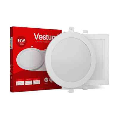 Світильник Vestum LED 18W 6000K 220V (1-VS-5110) Вінниця