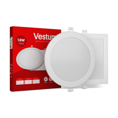 Светильник Vestum LED 18W 6000K 220V (1-VS-5110) Винница - изображение 1