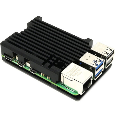 Корпус для Мікро ПК Pi HUT for Raspberry Pi 5 Aluminium Armor Radiator (105858) Вінниця - фото 1