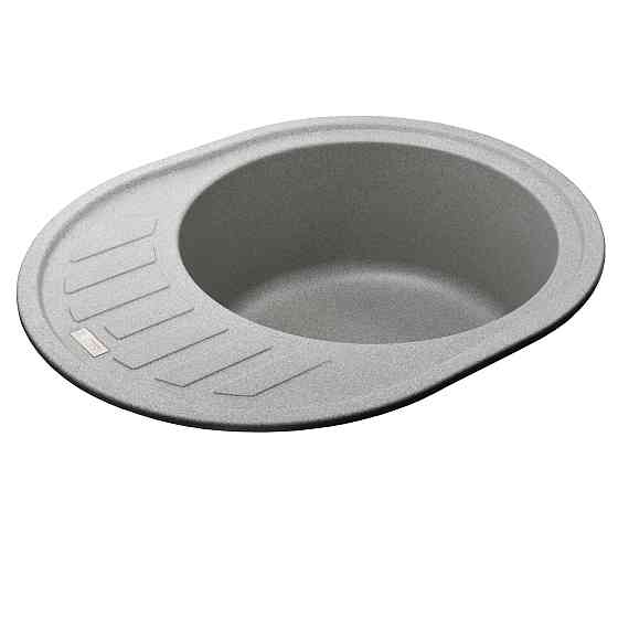 Гранітна мийка Globus Lux ARNO сірий камiнь 620x500мм-А0005 Київ