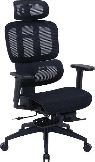 Крісло офісне Officepro Skyline Footrest Black (OC750-B-B-B) ( 14351 ) Харків - фото 3