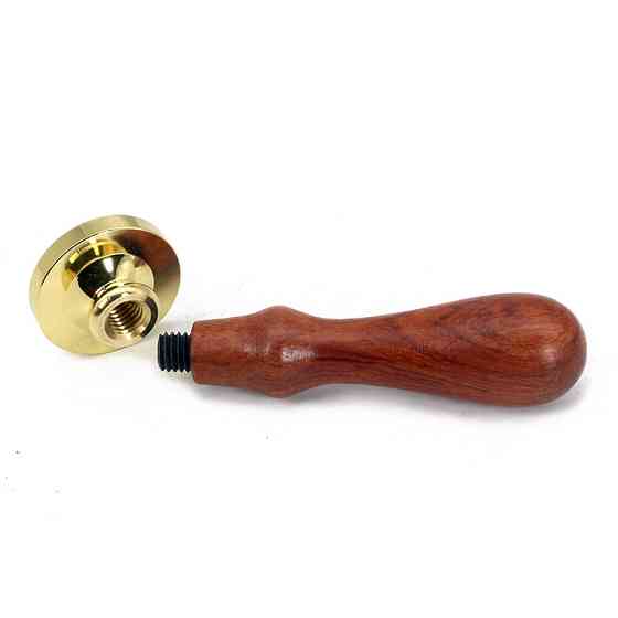 Набор из 5 латунных клише для сургучной печати, 30 мм, винтовое крепление Киев