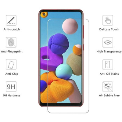 Скло захисне Drobak Samsung Galaxy A21s (464679) Вінниця - фото 2