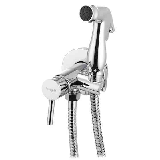 Смеситель встроенный для гигиенического душа с лейкой Ibergrif M22004 латунь/хром (IB0082) Черновцы