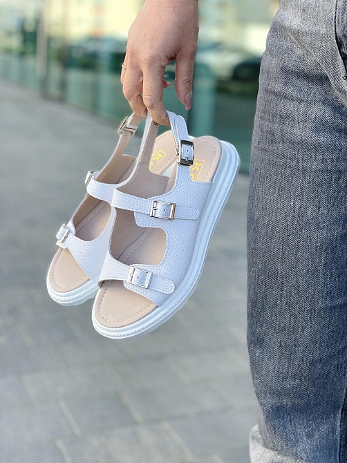 Kadisailun Босоніжки жіночі Kadisailun C683-1 білі (літо, шкіра натуральна) (5443) Коломыя - изображение 2