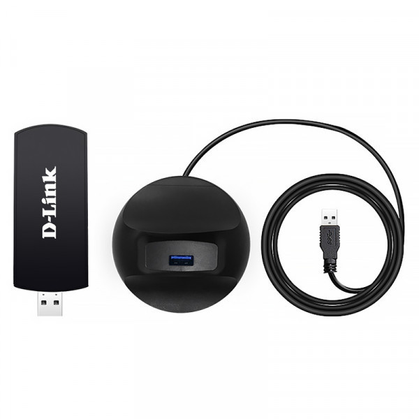 Адаптер D-Link DWA-192, Wi-Fi 802.AC1900, MU-MIMO, USB 3.0 (DWA-192/B1A) Київ - фото 3