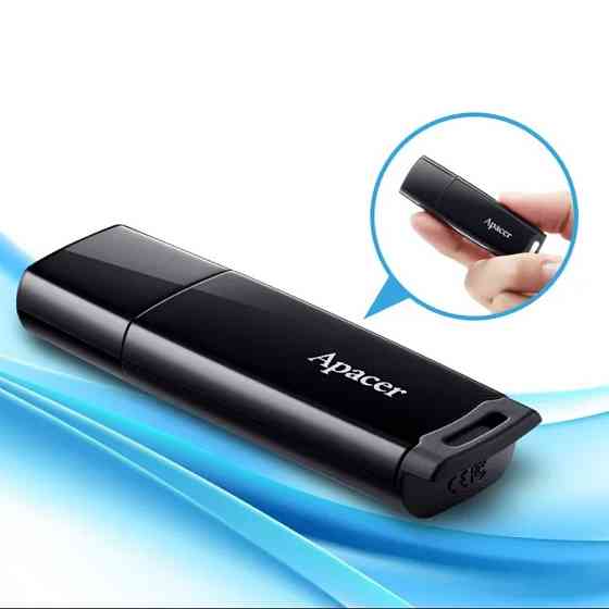 Флеш-накопичувач Apacer USB 2.0 AH336 64Gb Black Київ