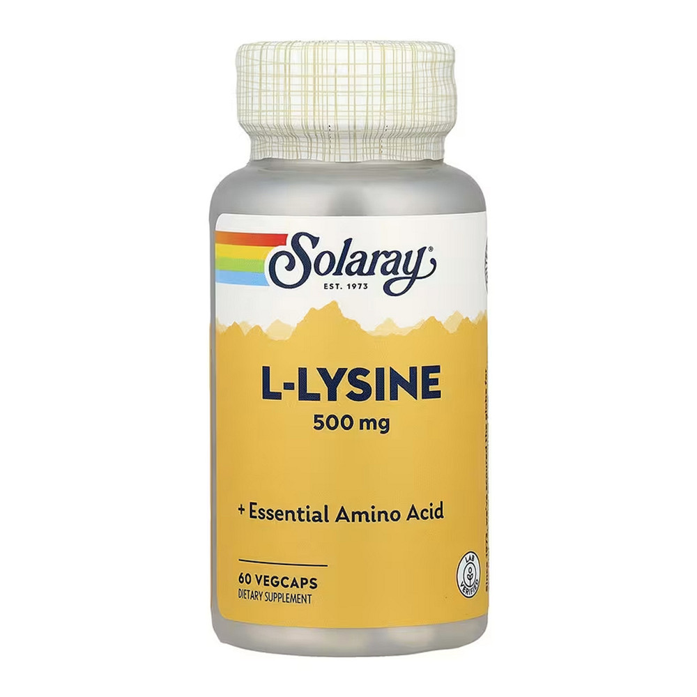Лизин Solaray L-Lysine 500mg 60 капс Киев - изображение 1