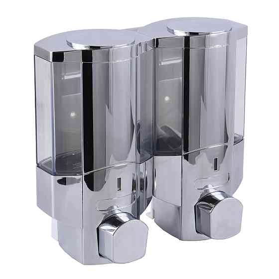 Дозатор рідкого мила подвійний HOTEC HB 5302 (000001941) Київ