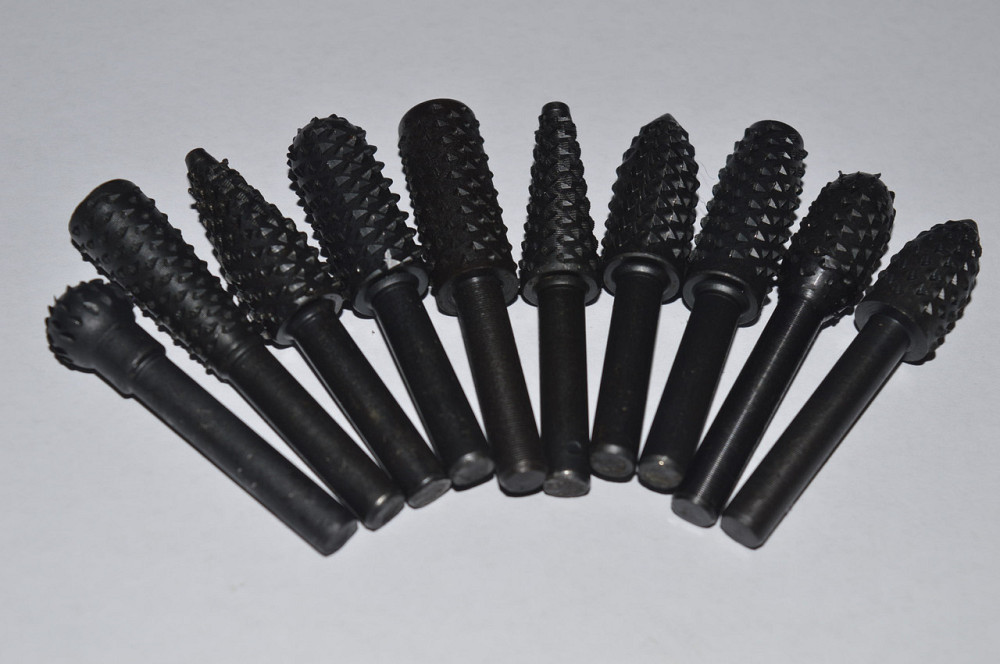 Набір головок - рашпілів по дереву 10 шт Полтава - фото 1