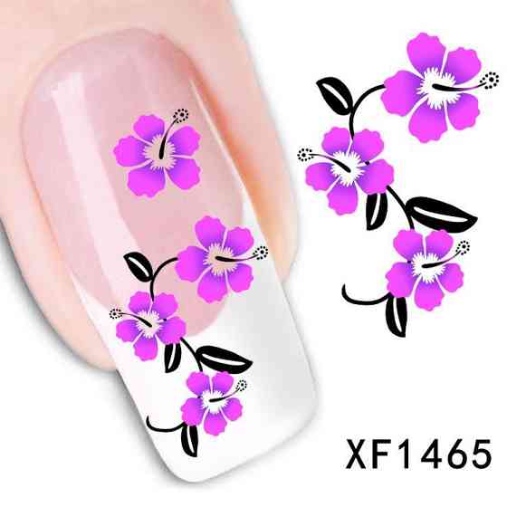 Наклейки для ногтей XF1465 Киев