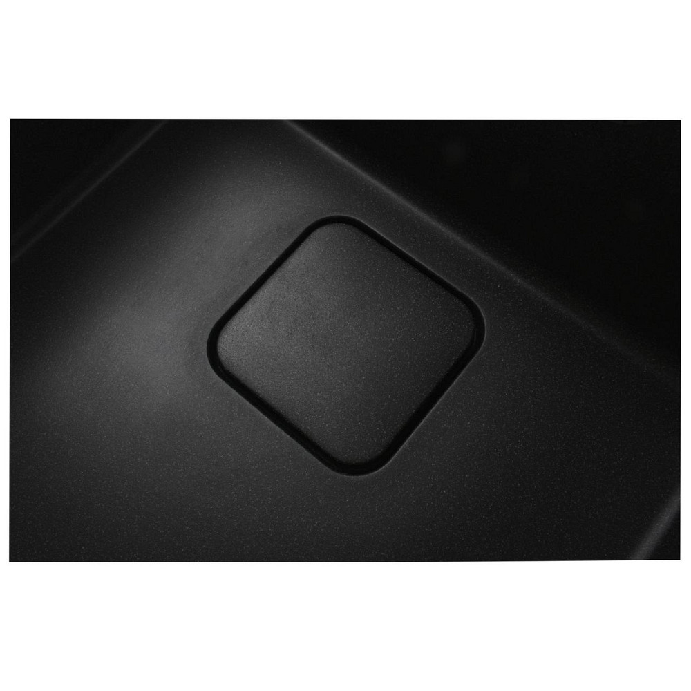 Гранитная мойка Globus Lux BARBORA графiт 510х510мм-А0001 (000009395) Киев - изображение 3