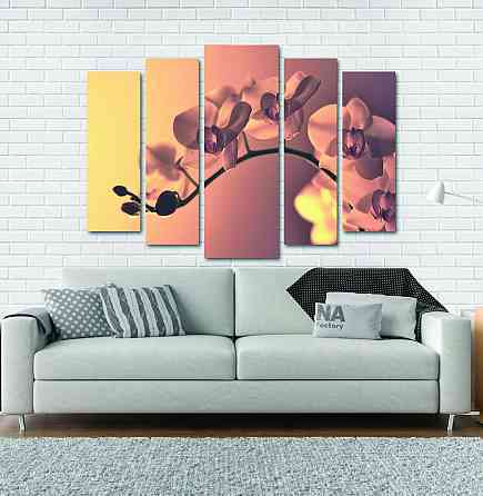 Модульная картина Орхидея  Art-1_5 Киев