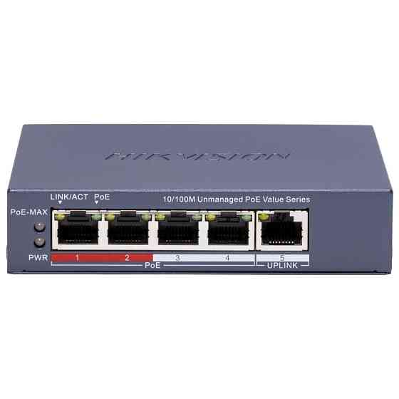 Комутатор Hikvision DS-3E0105P-E/M(C) POE ( 15483 ) Харків