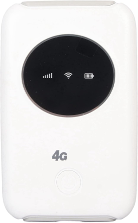 Мобильный 4G/5G маршрутизатор Yoidesu: Точка доступа, Модем 300 Мбит/с, Слот SIM, Аккумулятор 3200 мАч, до 10 устройств (White) Киев
