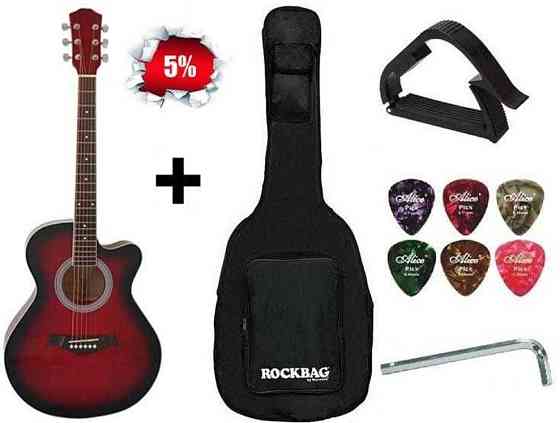 Гітара акустична IRIN AG-04 (Чохол+Капа+Медіатор+Ключ) Харків