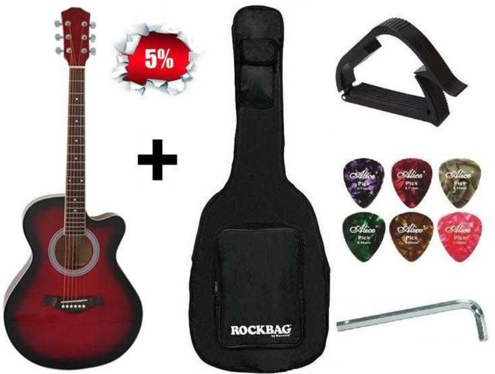 Гитара акустическая IRIN AG-04 (Чохол+Капа+Медиатор+Ключ) Харьков - изображение 3